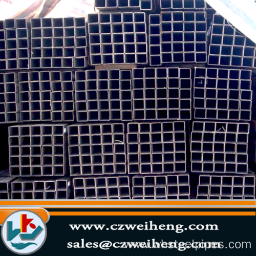 China supplier Carbon square pipe ERW steel pipe S...